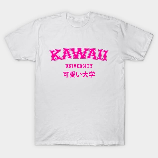 KAWAII UNIVERSITY T-Shirt by tinybiscuits